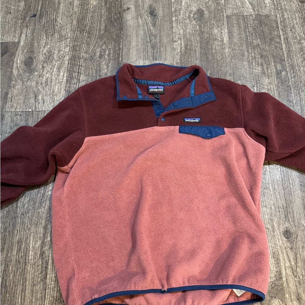 Patagonia Two-Tone Fleece Pullover